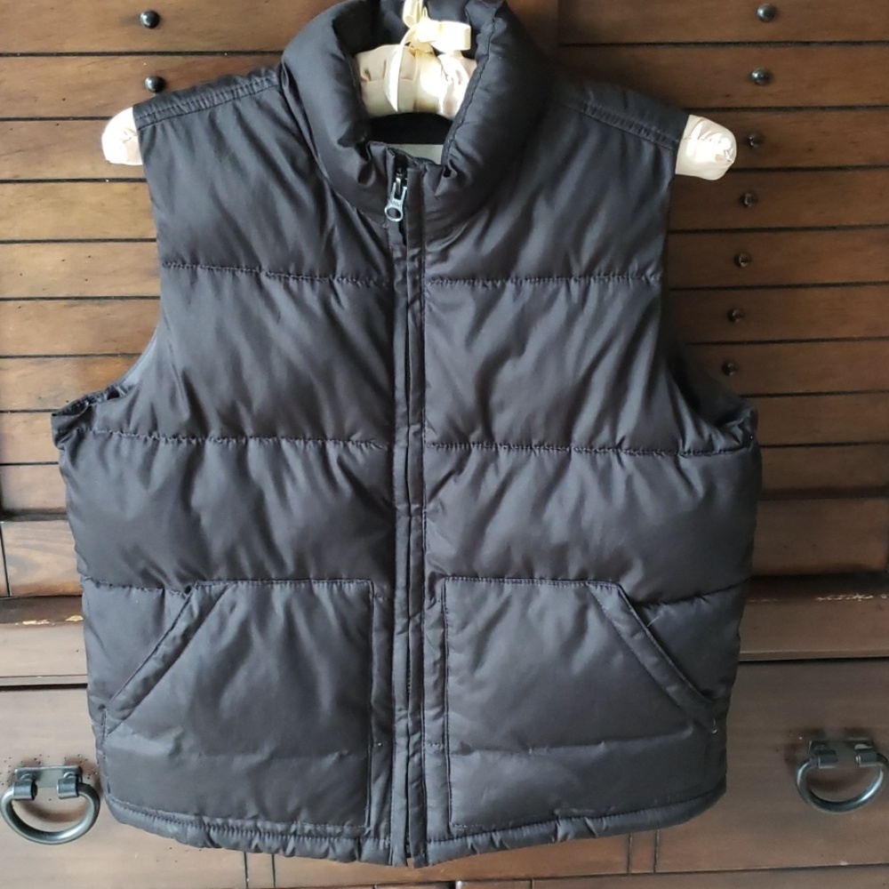 OLD Navy Boy's Black Puffer Vest